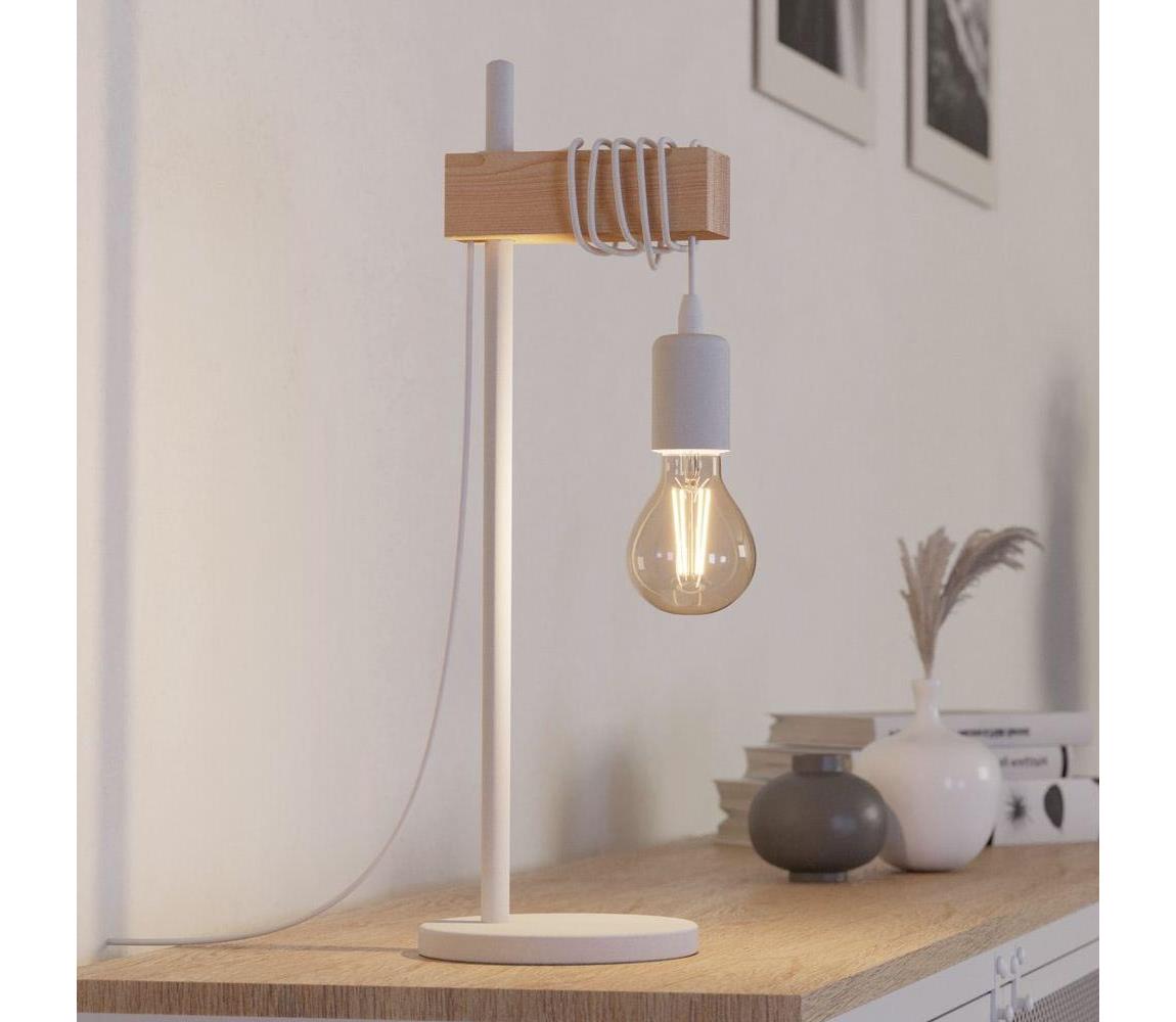 Eglo 33163 - Lampa stołowa TOWNSHEND 1xE27/10W/230V