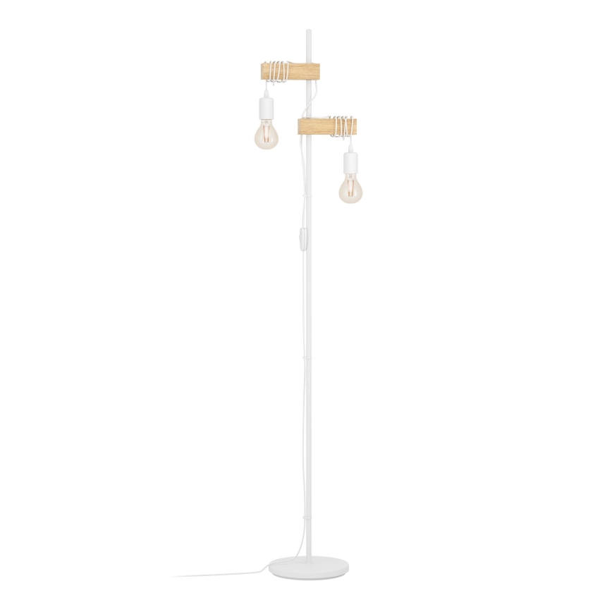 Eglo - Lampa podłogowa TOWNSHEND 2xE27/10W/230V