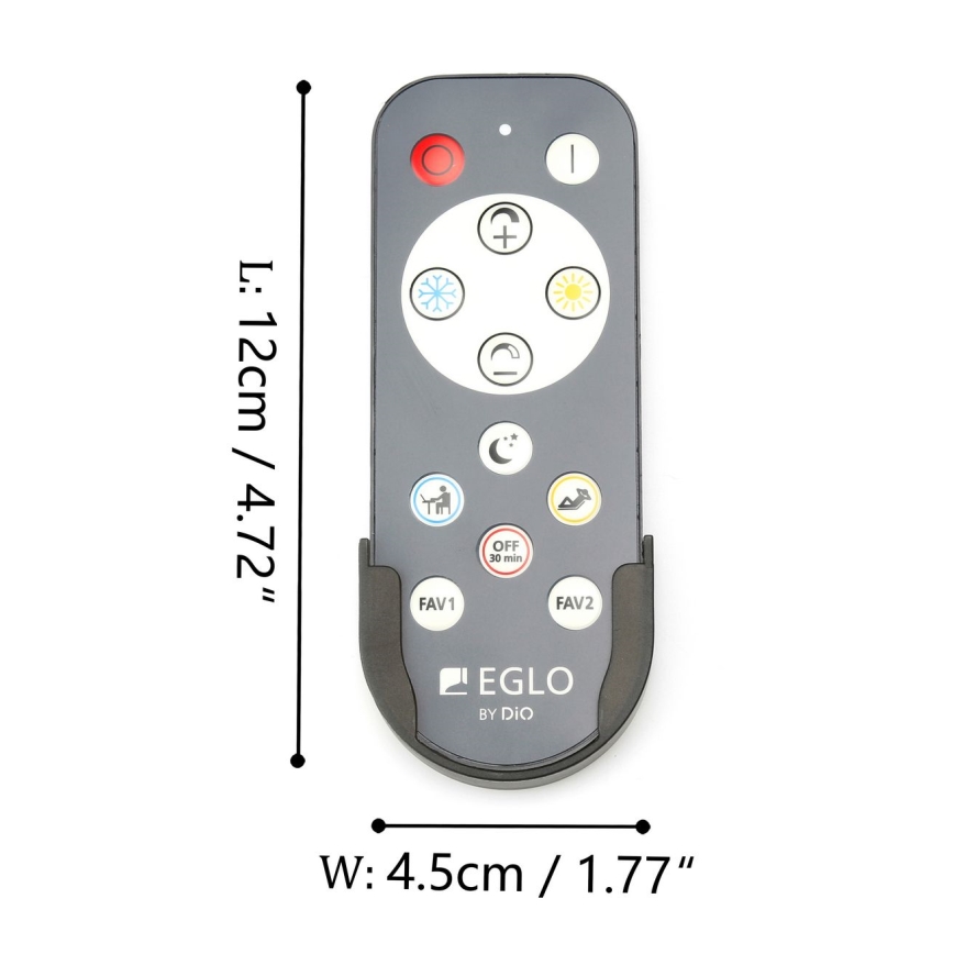 Eglo 33199 - Zdalne sterowanie FRANIA 1xCR2032