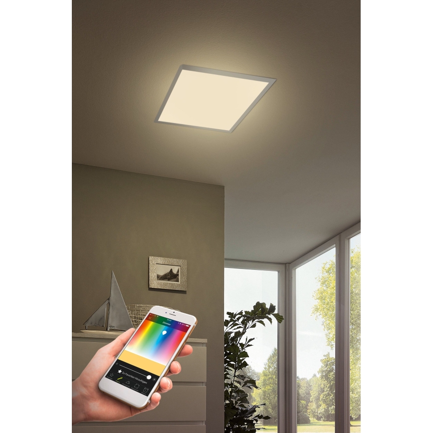 Eglo 33204 - LED RGBW Oświetlenie ściemnialne SALOBRENA-C LED/34W/230V 2700-6500K + zdalne sterowanie