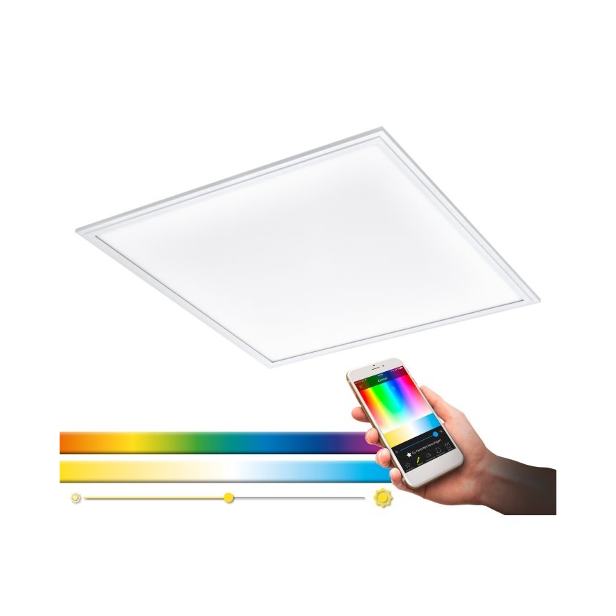 Eglo 33204 - LED RGBW Oświetlenie ściemnialne SALOBRENA-C LED/34W/230V 2700-6500K + zdalne sterowanie