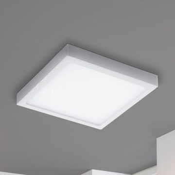 Eglo 33209 - ściemnialna oprawa sufitowa LED RGBW FUEVA-C LED/21W/230V 2700-6500K 30x30 cm biała