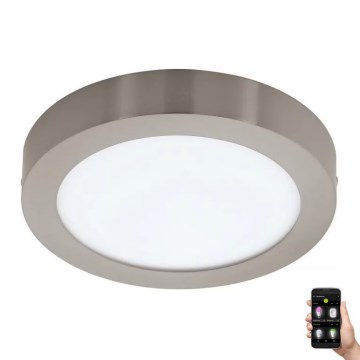 Eglo 33214 - Ściemnialna lampa sufitowa RGBW FUEVA-C LED/21W/230V