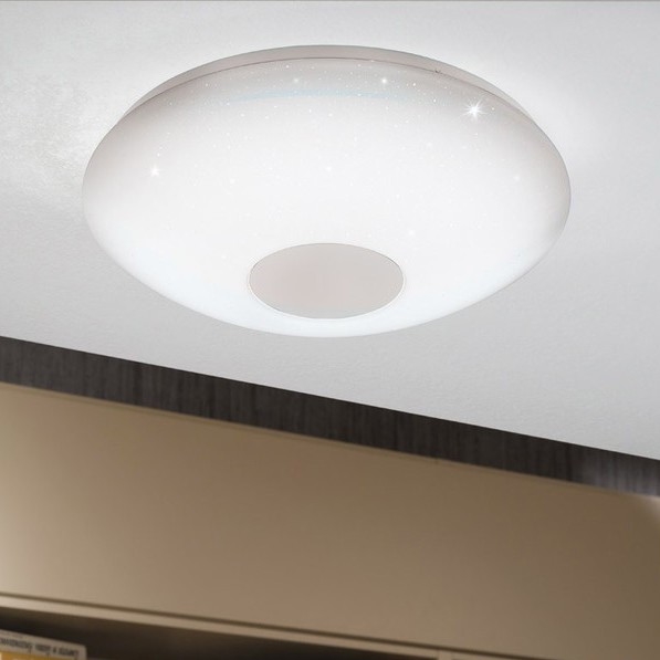 Eglo 33218 - LED RGBW Ściemnialny plafon VOLTAGO-C LED/17W/230V 2700-6500K śr. 38 cm