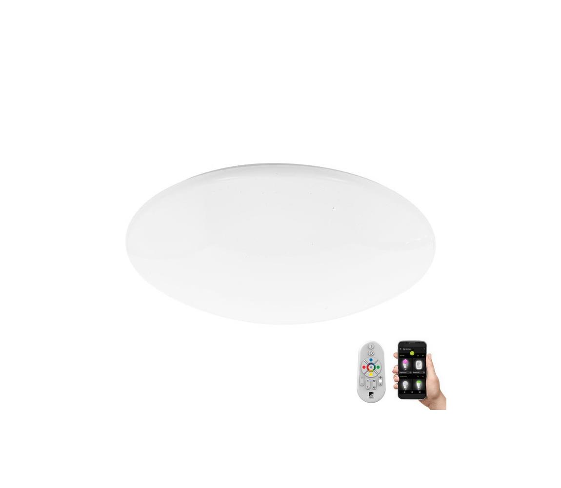 Eglo 33221 - LED RGBW Ściemnialny plafon TOTARI LED/34W/230V + pilot