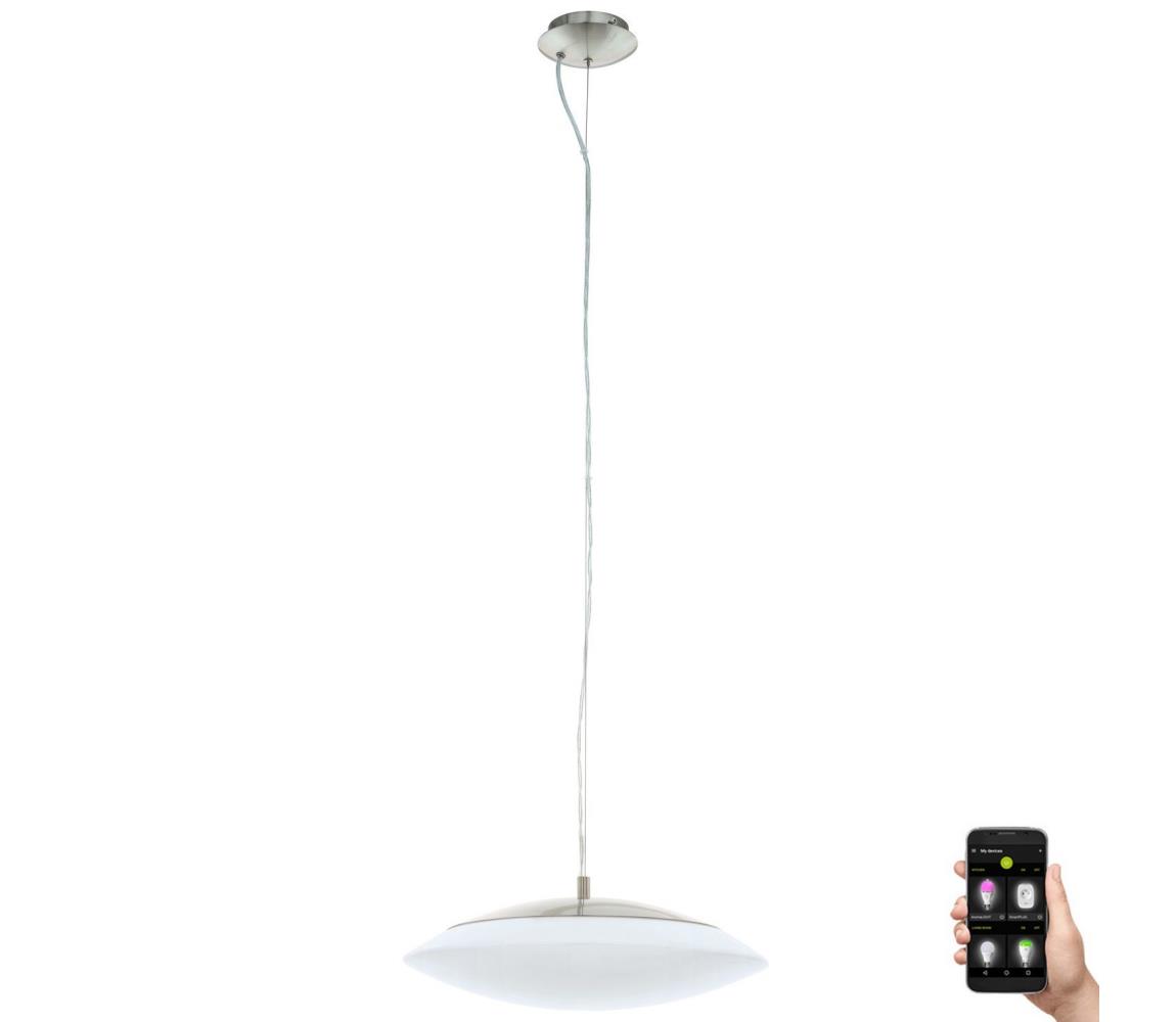 Eglo 33227 - LED RGBW Ściemnialny żyrandol na lince FRATTINA-C LED/27W/230V