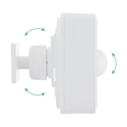 Eglo 33236 - Zewnętrzny czujnik ruchu CONNECT SENSOR 3xAA 12 m biały IP44