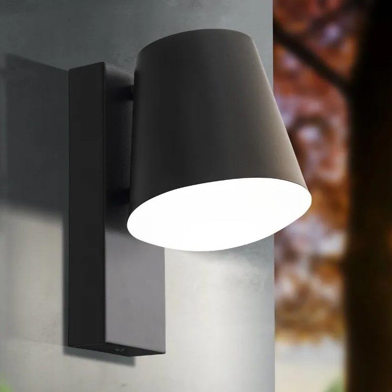 Eglo 33559 - LED Ściemnialny kinkiet zewnętrzny CALDIERO-C 1xE27/9W/230V IP44