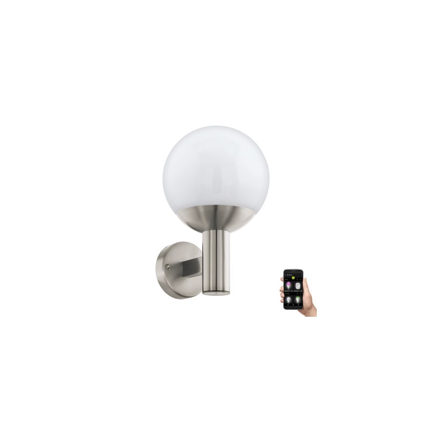 Eglo 33564 - Zewnętrzny kinkiet LED NISIA-C LED/9W/230V IP44