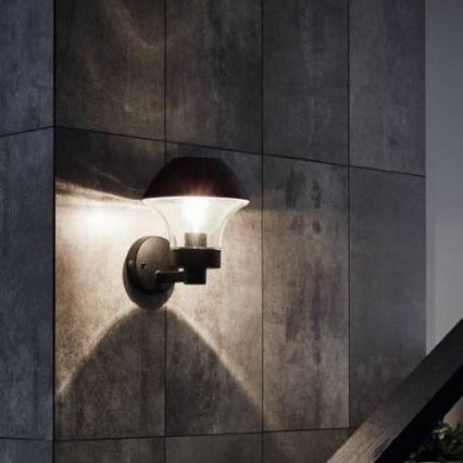 Eglo 33567 - zewnętrzny kinkiet LED ściemnialny VERLUCCA-C 1xE27/9W/230V IP44