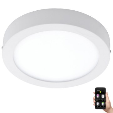 Eglo 33575 - LED ściemnialna lampa łazienkowa ARGOLIS-C LED/16,5W/230V IP44 biała