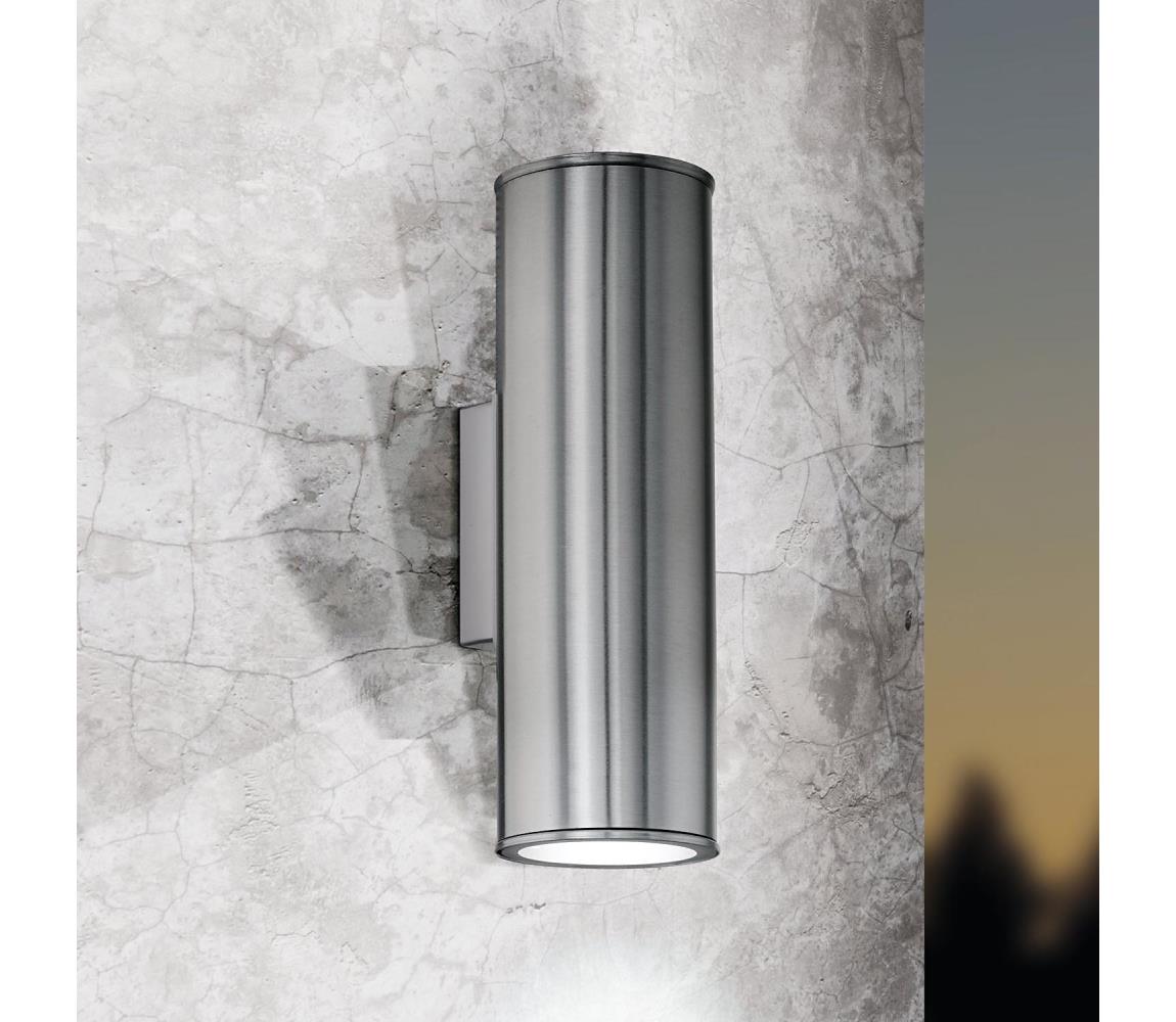Eglo 33582 - LED RGBW Ściemnialne oświetlenie zewnętrzne RIGA 2xGU10/5W/230V IP44