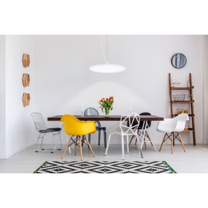 Eglo 33675 - LED RGBW Ściemnialny żyrandol na lince CERIGNOLA-C LED/21W/230V 2700-6500K + zdalne sterowanie