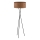 Eglo 33705 - Lampa stojąca CANNAFESCA 1xE27/60W/230V brązowa/czarna