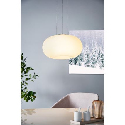 Eglo 33766 - LED RGBW Ściemnialny żyrandol na lince OPTICA-C LED/22W/230V