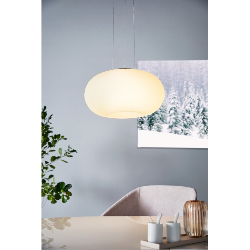 Eglo 33766 - LED RGBW Ściemnialny żyrandol na lince OPTICA-C LED/22W/230V