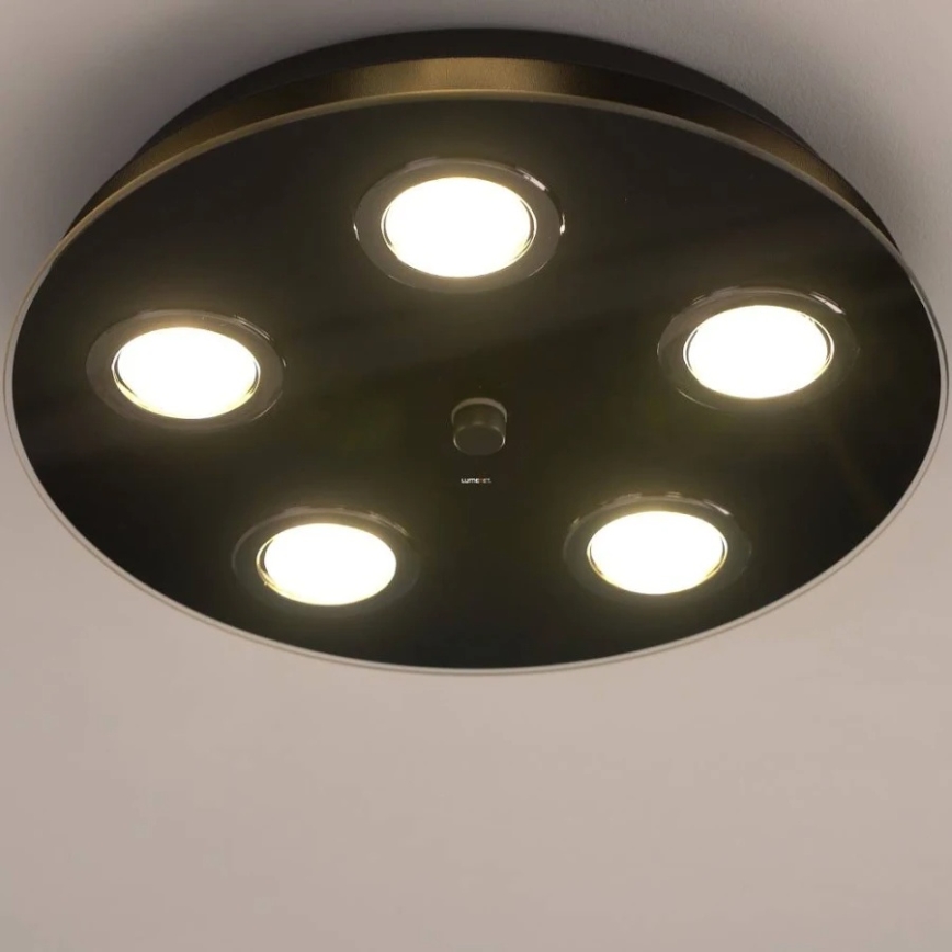 Eglo 33805 - Oprawa sufitowa LED GRATTINO 5xGU10/2,8W/230V