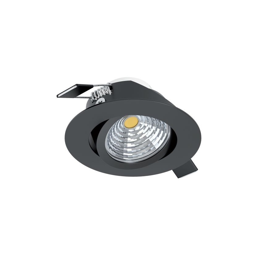 Eglo - LED Ściemnialna oprawa wpuszczana LED/6W/230V czarna
