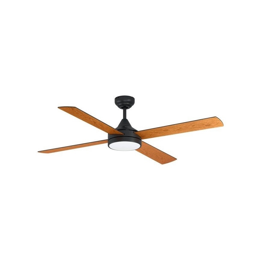 Eglo - LED Ściemniany wentylator sufitowy  LED/20W/230V + pilot czarny