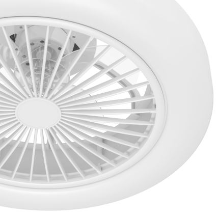 Eglo - LED Ściemnialny wentylator sufitowy LED/25,5W/230V białe 2700-6500K + Pilot zdalnego sterowania