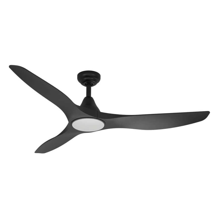 Eglo - Wentylator sufitowy LED/20W/230V 3000/4000/5000K Ø132 cm czarny + pilot zdalnego sterowania