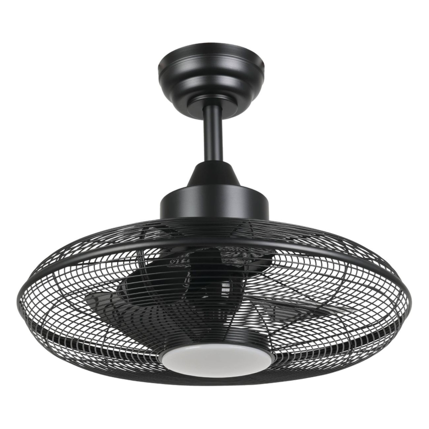 Eglo - LED wentylator sufitowy LED/15W/230V 3000/4000/5000K śr. 53 cm czarny + pilot zdalnego sterowania