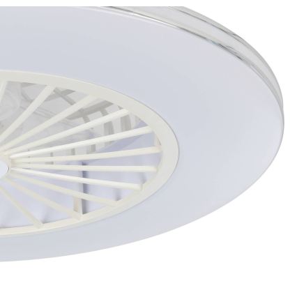 Eglo - LED ściemnialny wentylator sufitowy 3xLED/12,6W/230V śr. 55 cm biały + pilot zdalnego sterowania