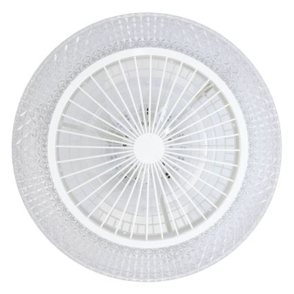 Eglo - Ściemnialny sufitowy wentylator LED 3xLED/12,6W/230V 2700-6500K Ø 55 cm biały + pilot zdalnego sterowania
