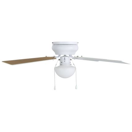 Eglo - Wentylator sufitowy 1xE27/60W/230V białe