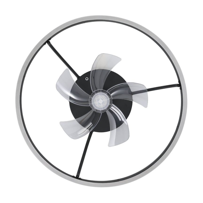 Eglo - LED RGBW ściemnialny wentylator sufitowy LED/36W/230V 3000-6500K czarny + pilot zdalnego sterowania