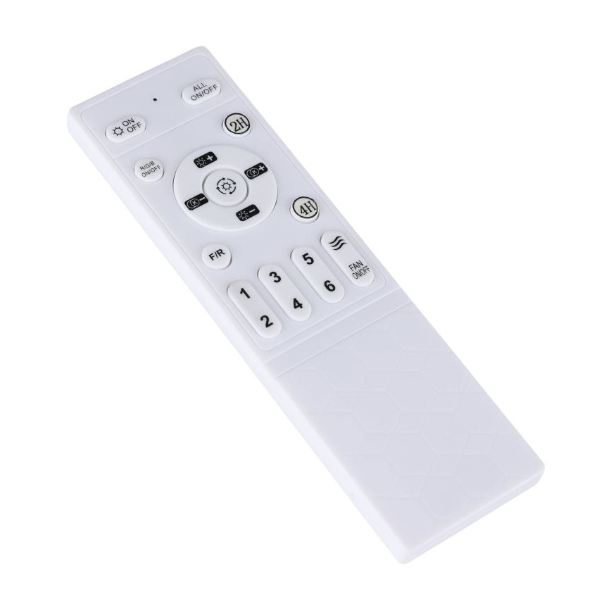 Eglo - LED RGBW ściemnialny wentylator sufitowy 3xLED/8,5W/230V+LED/6W 2700-6500K Ø 48 cm czarny + z pilotem