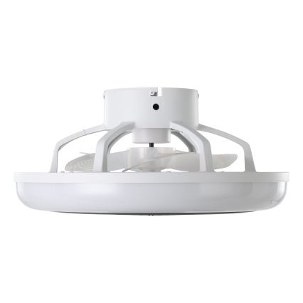 Eglo - ściemnialny wentylator sufitowy LED 3xLED/8,5W/230V 2700-6500K Ø45,5 cm czarny + pilot zdalnego sterowania