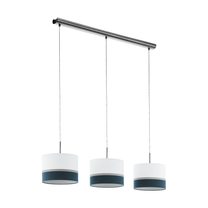 Eglo 38555 - Żyrandol na lince SPALTINI 3xE27/60W/230V