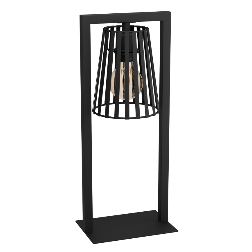 Eglo - Lampa stołowa 1xE27/40W/230V czarny