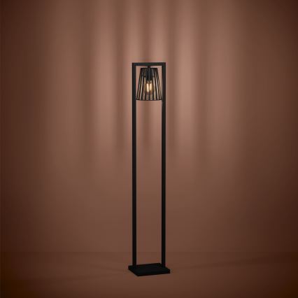 Eglo - Lampa podłogowa 1xE27/40W/230V czarny