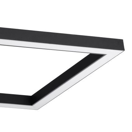 Eglo - LED Plafon ściemnialny LED/26,2W/230V 2700-6500K czarny + zdalne sterowanie