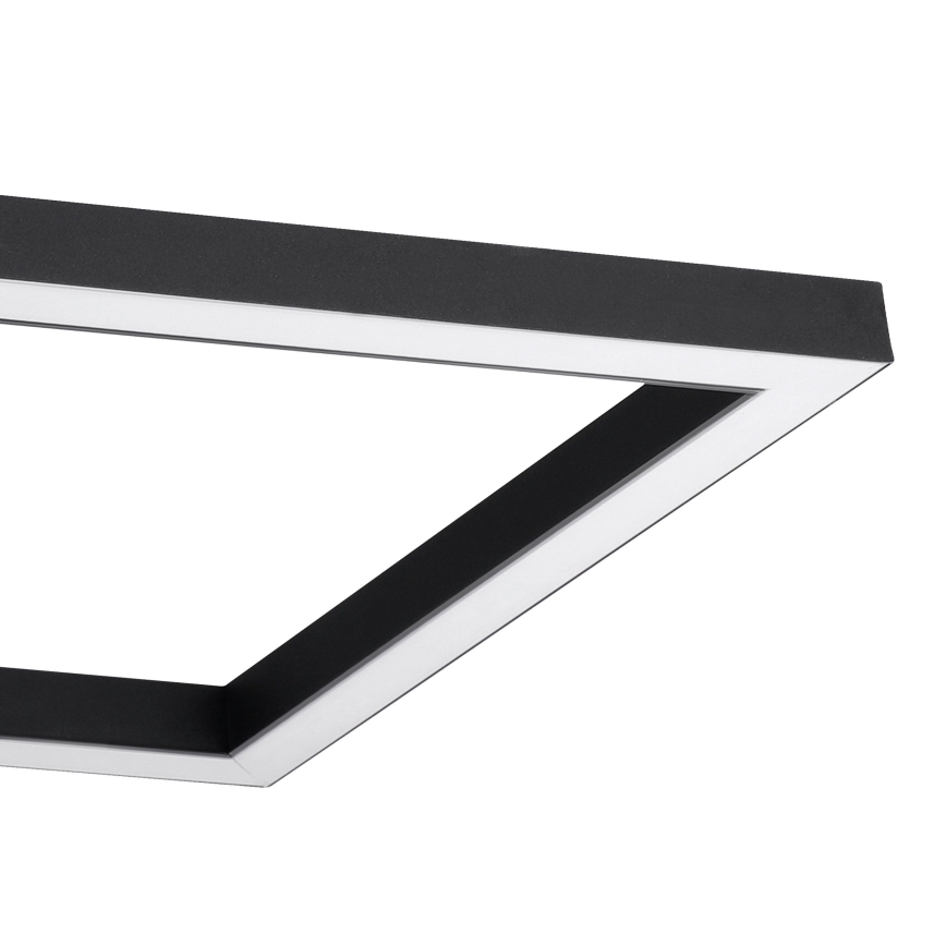 Eglo - LED Plafon ściemnialny LED/26,2W/230V 2700-6500K czarny + zdalne sterowanie