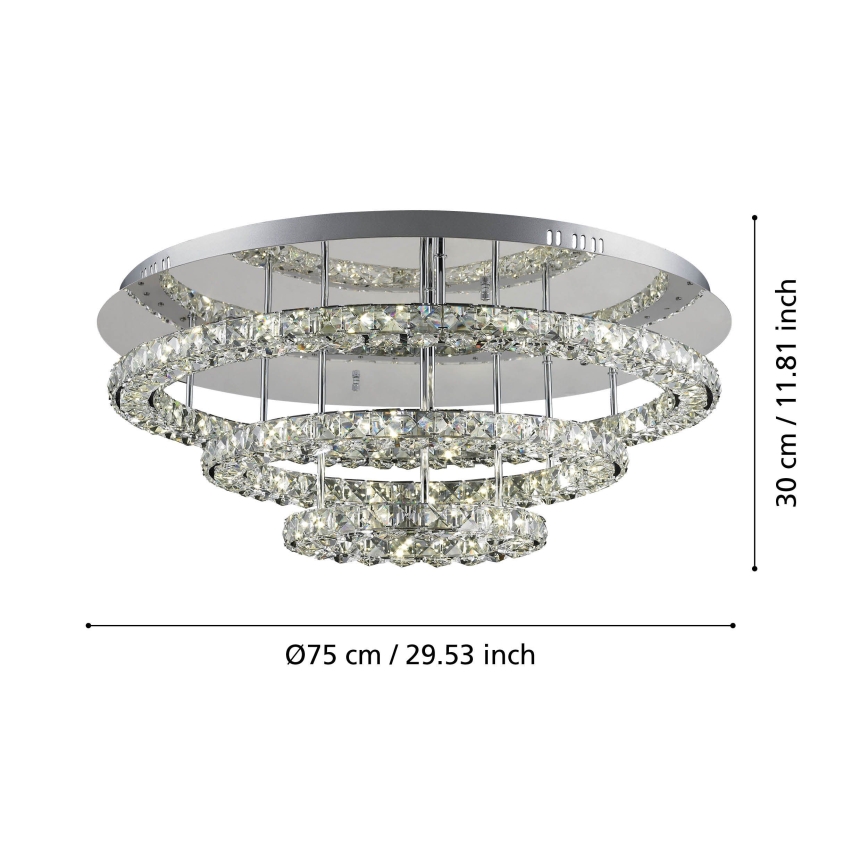 Eglo - LED Plafon LED/61W/230V