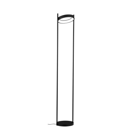 Eglo - LED Lampa podłogowa ściemnialna LED/20W/230V 3000K czarna