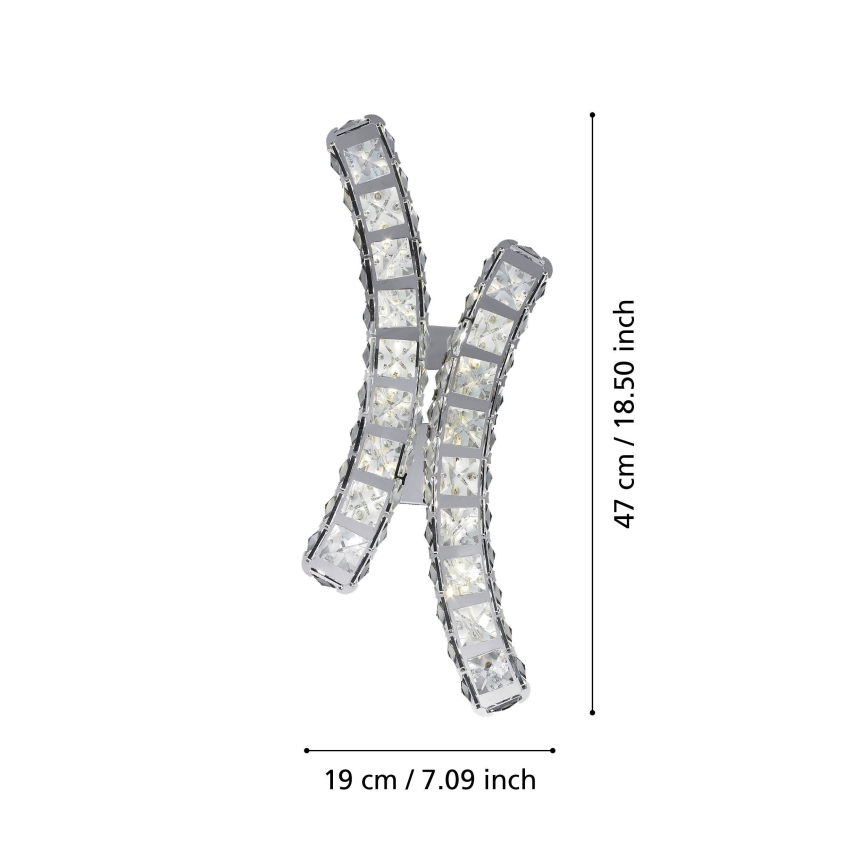 Eglo - LED Kinkiet LED/12W/230V