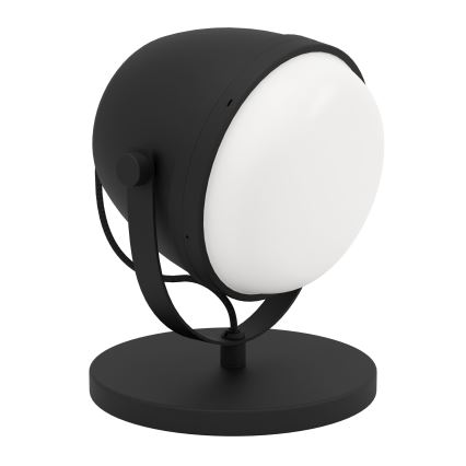 Eglo - Lampa stołowa 1xE27/28W/230V czarny