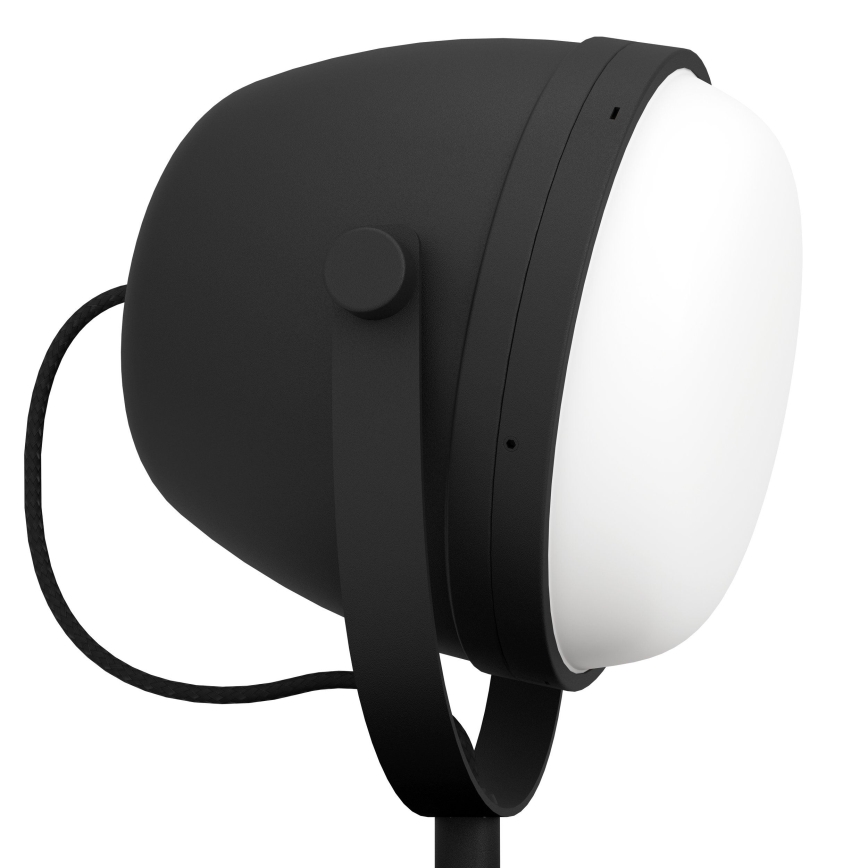 Eglo - Lampa stołowa 1xE27/28W/230V czarny