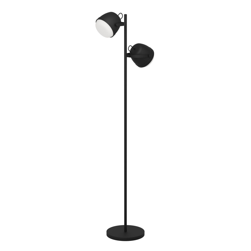 Eglo - Lampa podłogowa 2xE27/28W/230V czarny
