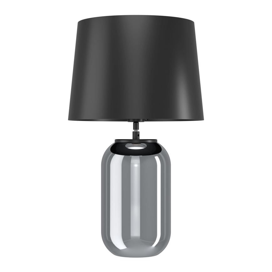 Eglo - Lampa stołowa 1xE27/40W/230V czarna/dym