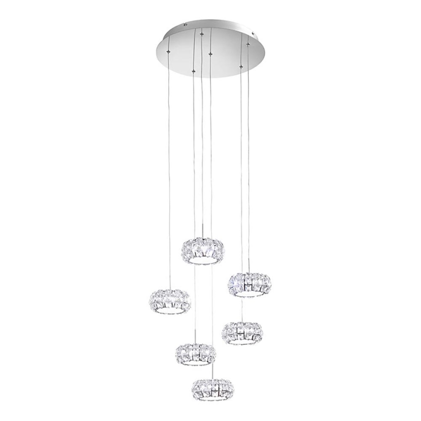 Eglo 39008 - LED lampa wisząca CORLIANO 6xLED/5W/230V