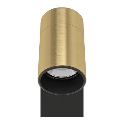Eglo - LED Kinkiet punktowy 1xGU10/4,5W/230V 3000K czarny/złoty