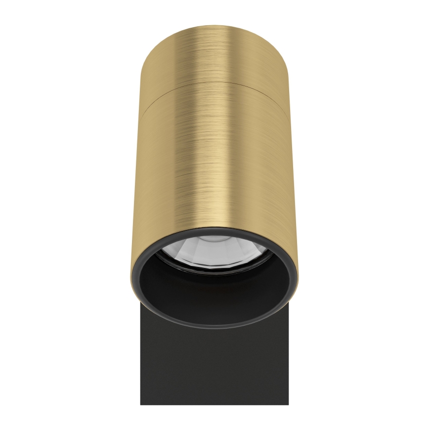Eglo - LED Kinkiet punktowy 1xGU10/4,5W/230V 3000K czarny/złoty