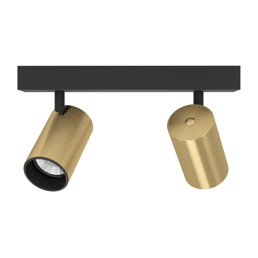 Eglo - LED Oświetlenie punktowe 2xGU10/4,5W/230V 3000K czarne/złote
