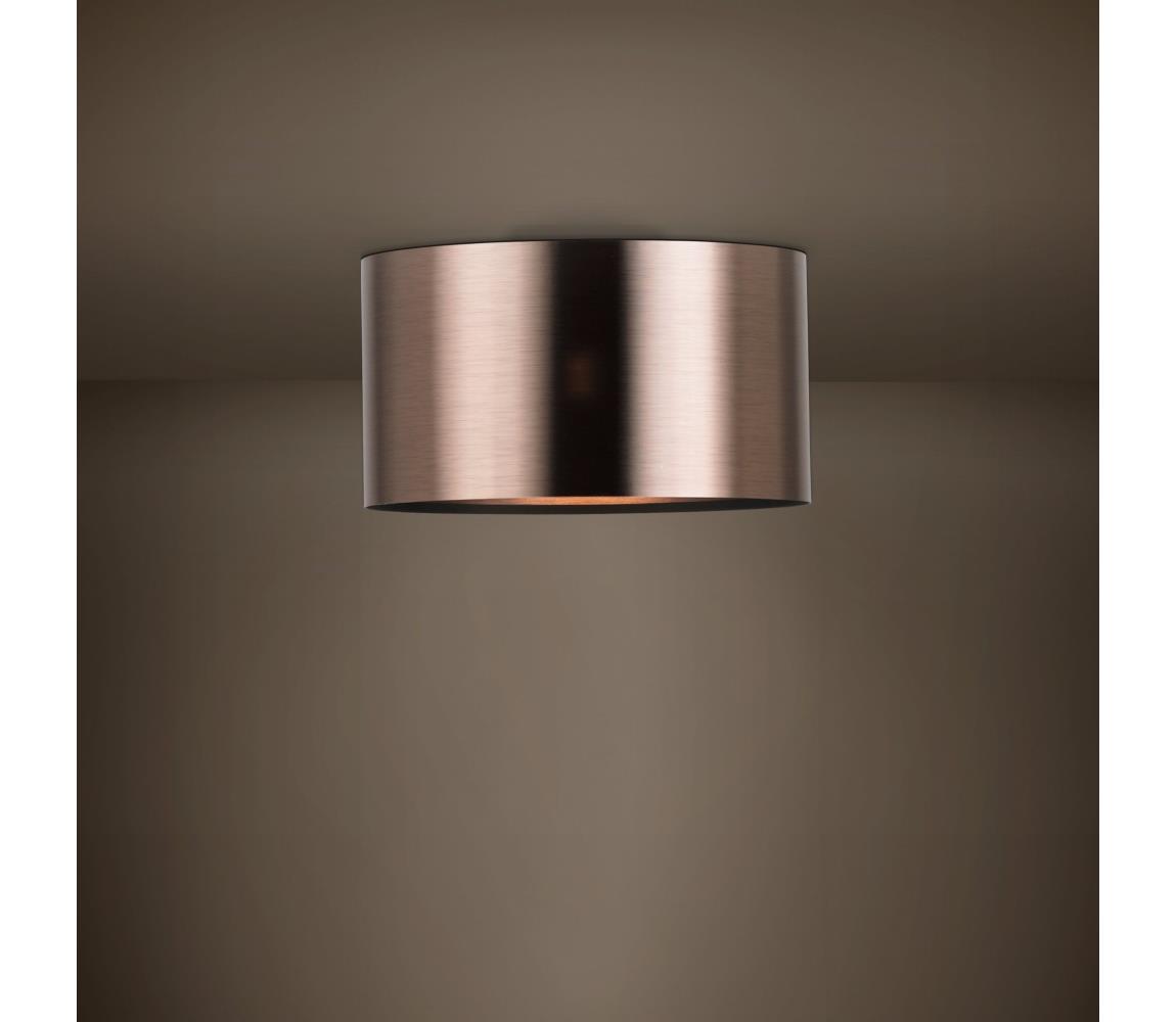 Eglo 390114 - Lampa sufitowa SAGANTO 1xE27/25W/230V miedź