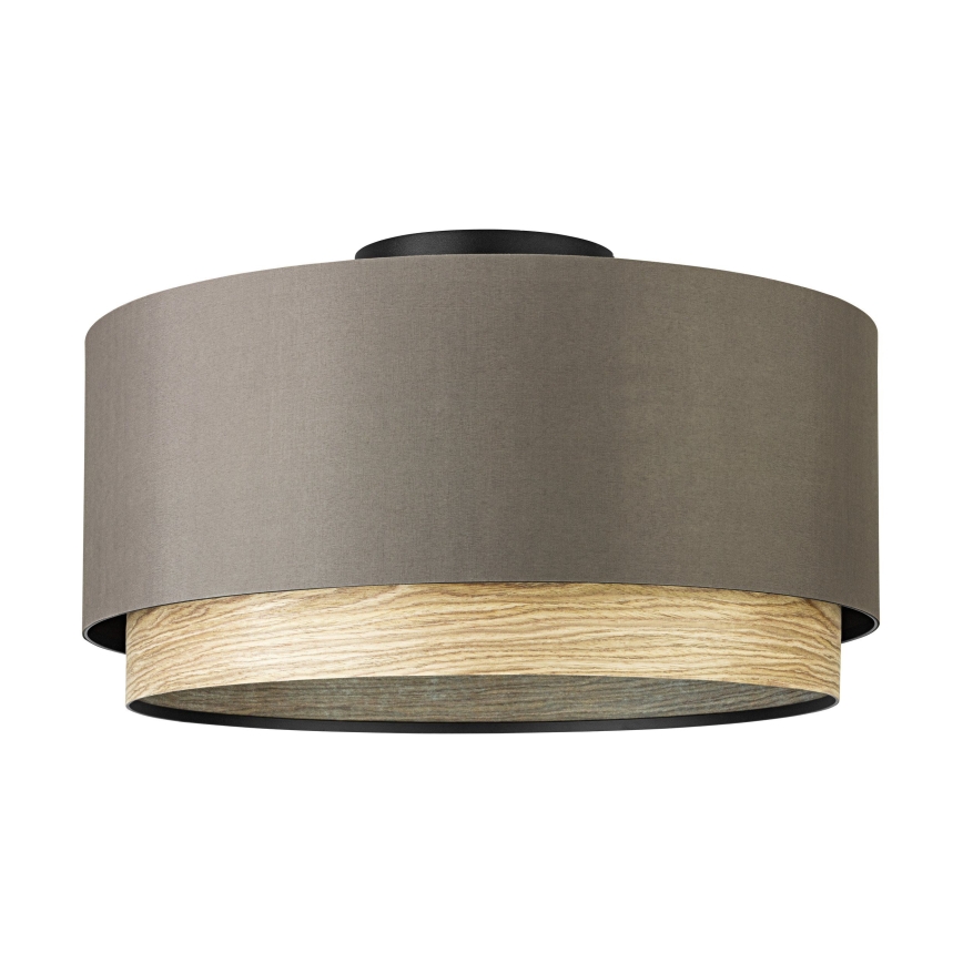 Eglo - Lampa sufitowa 1xE27/40W/230V brązowa